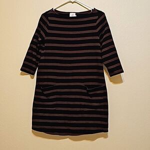 The Nines By Hatch Stripped Mini Dress xs